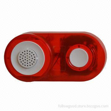 Wireless Alarm with Light and Sound Alarm Signal, Compatible with Z-wave Smart Home System